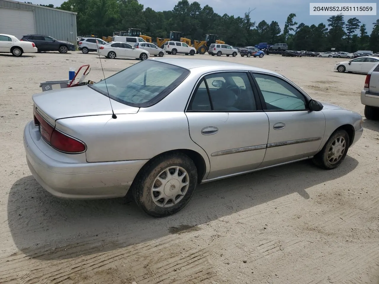 2005 Buick Century Custom VIN: 2G4WS52J551115059 Lot: 57604114