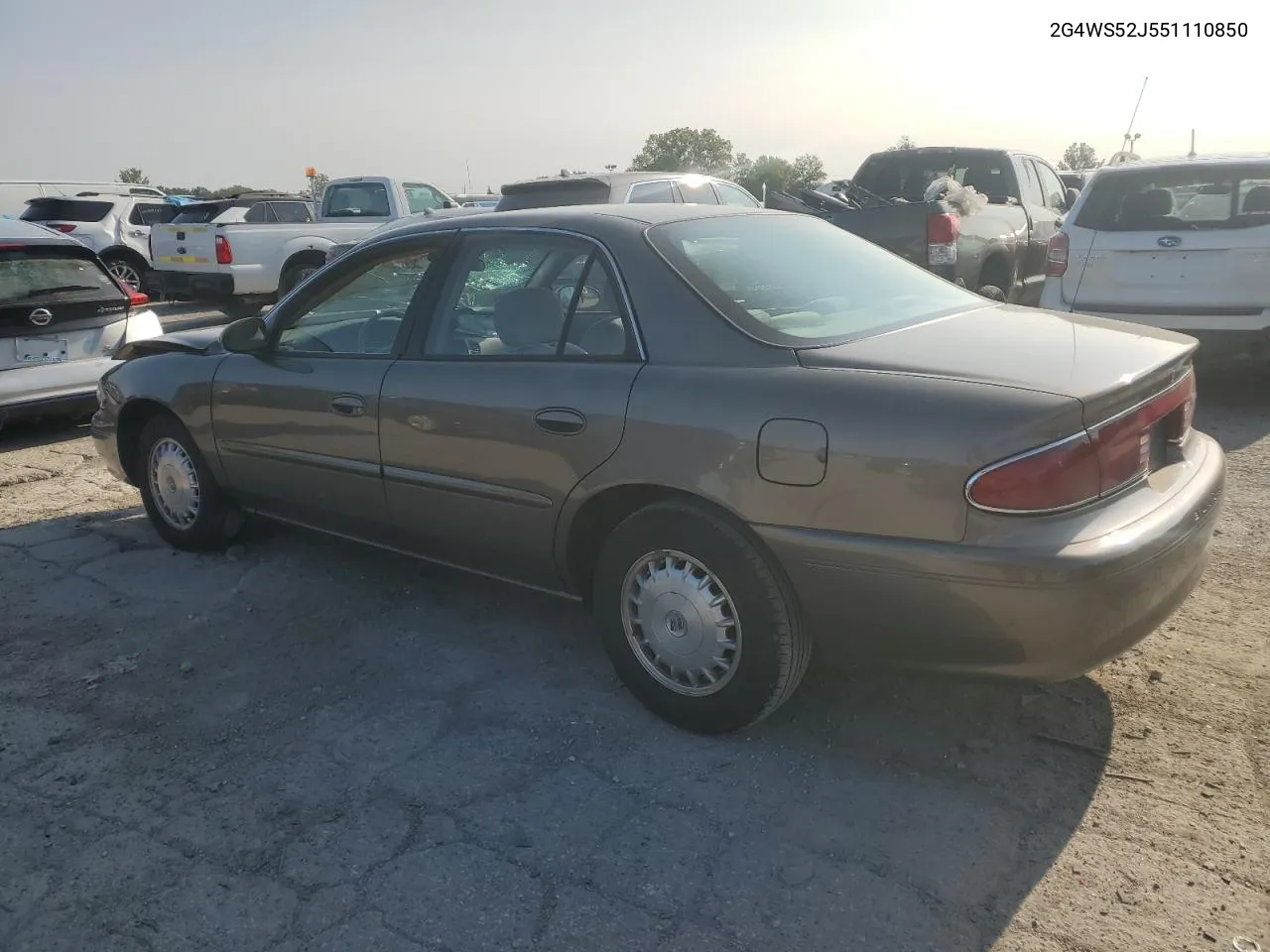 2005 Buick Century Custom VIN: 2G4WS52J551110850 Lot: 68307864