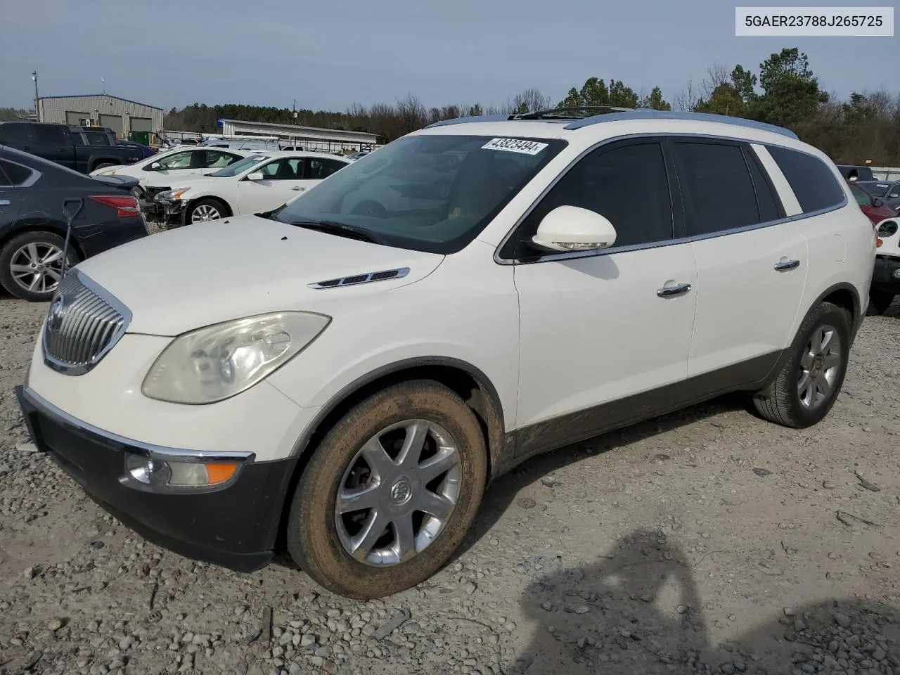 2008 Buick Enclave Cxl VIN: 5GAER23788J265725 Lot: 43823494