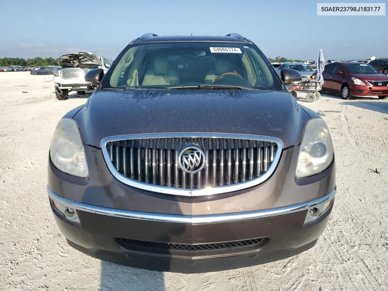 2008 Buick Enclave Cxl VIN: 5GAER23798J183177 Lot: 54086174