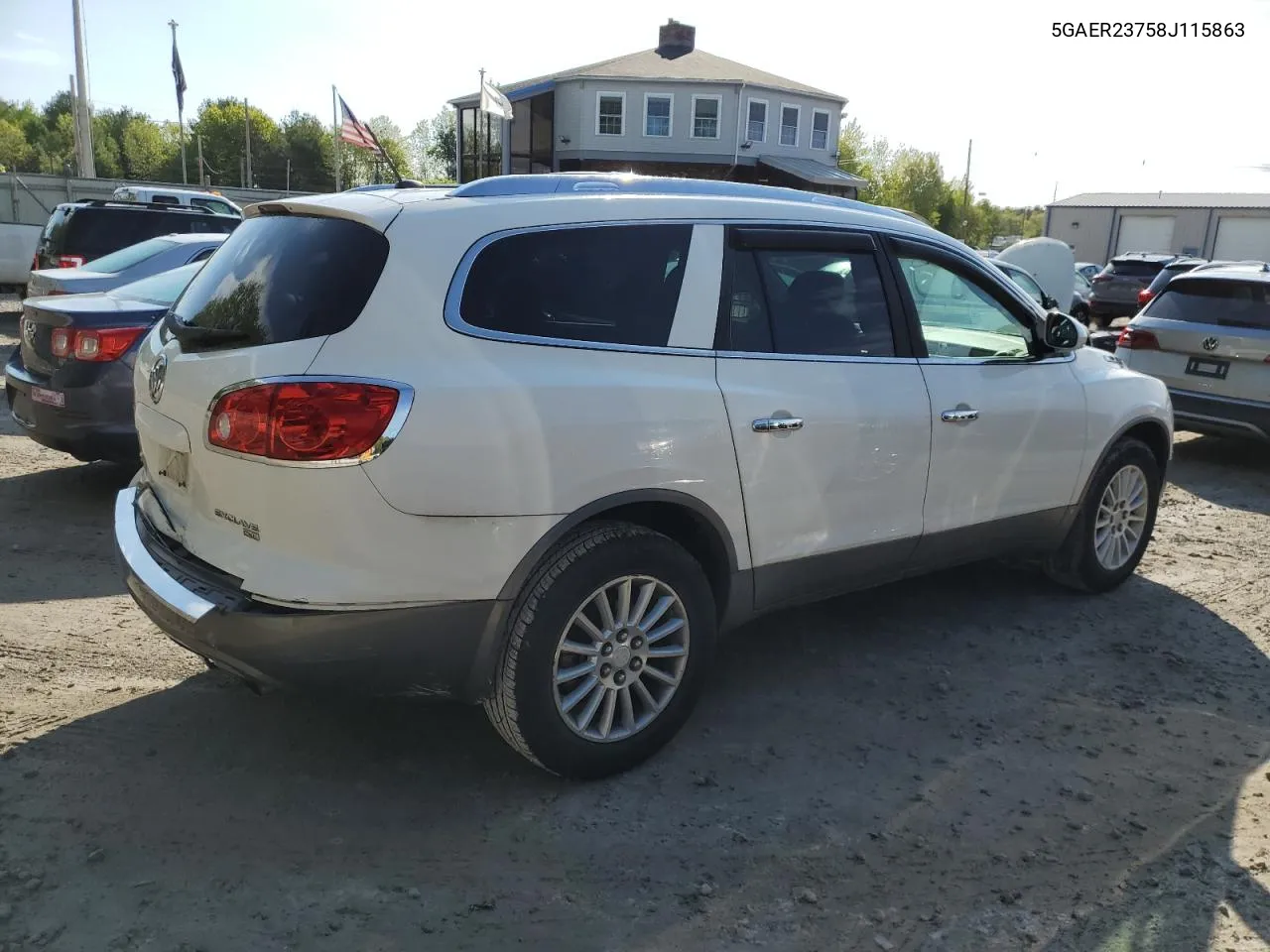 5GAER23758J115863 2008 Buick Enclave Cxl