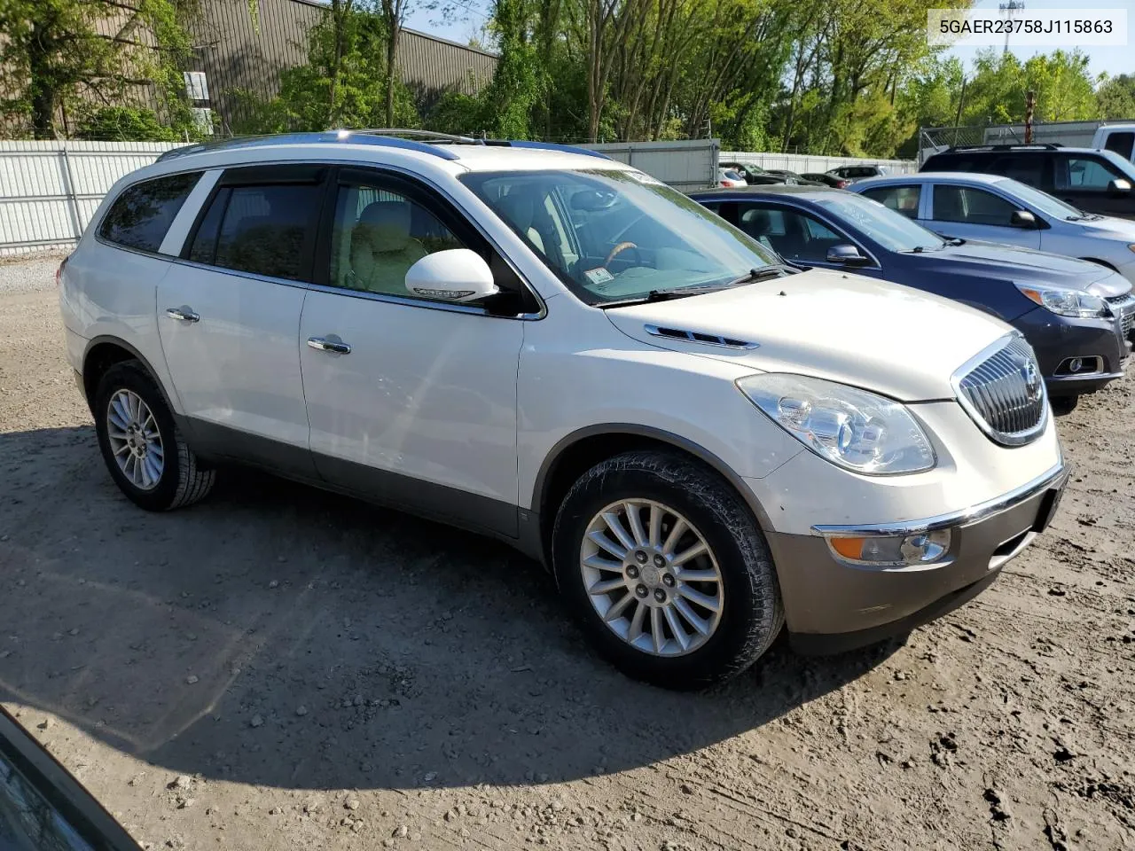 5GAER23758J115863 2008 Buick Enclave Cxl