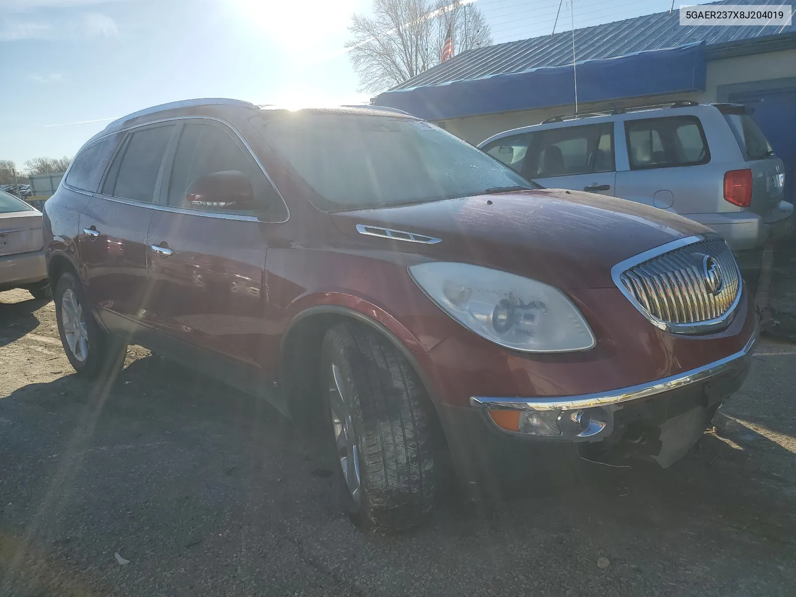 5GAER237X8J204019 2008 Buick Enclave Cxl