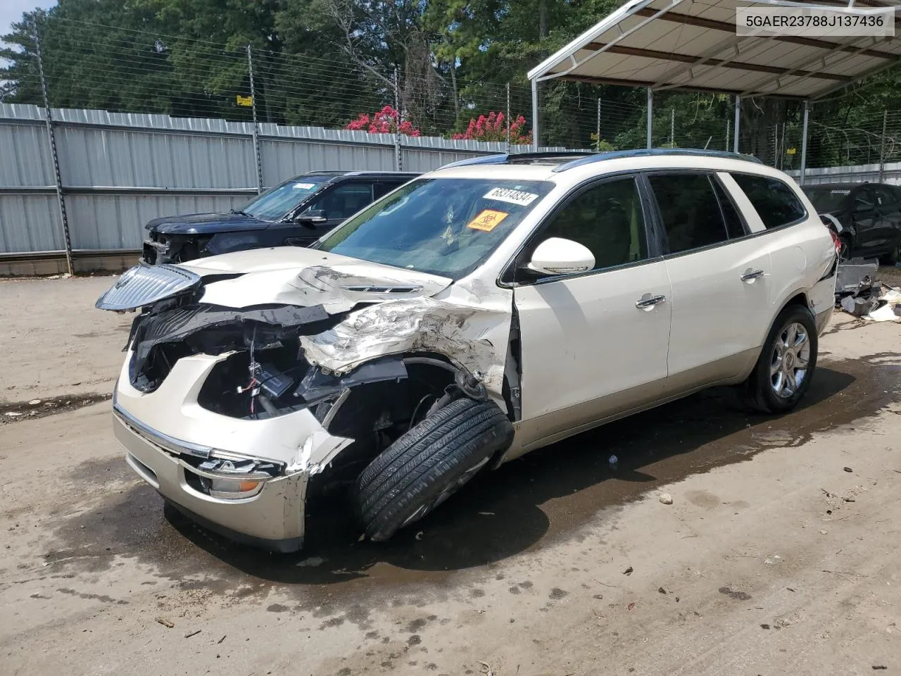 2008 Buick Enclave Cxl VIN: 5GAER23788J137436 Lot: 68314834