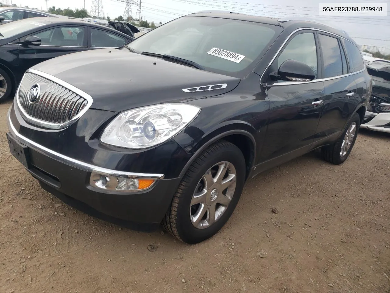 2008 Buick Enclave Cxl VIN: 5GAER23788J239948 Lot: 69028894