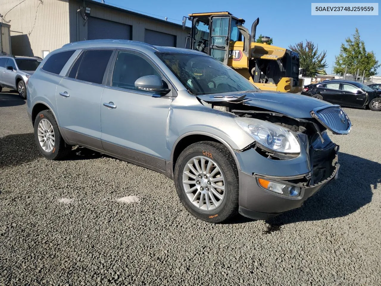 5GAEV23748J259559 2008 Buick Enclave Cxl