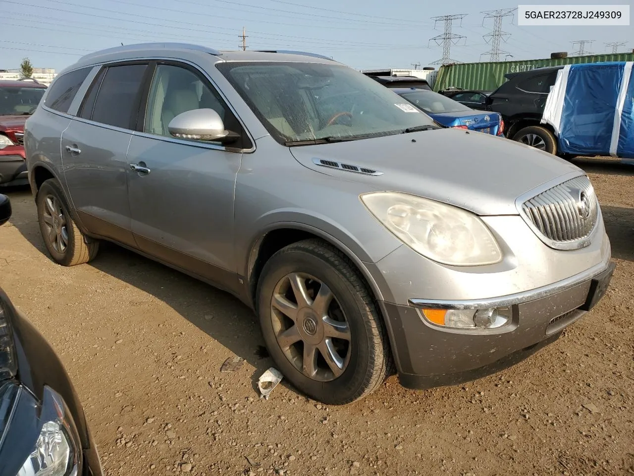 2008 Buick Enclave Cxl VIN: 5GAER23728J249309 Lot: 70713284