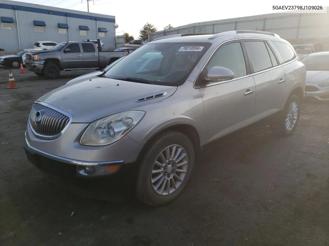 2008 Buick Enclave Cxl VIN: 5GAEV23798J109026 Lot: 70818994