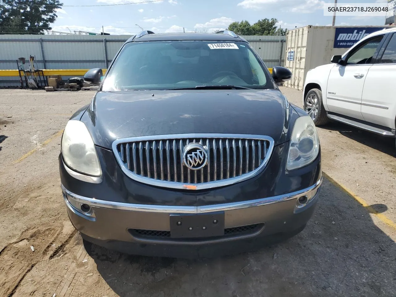 2008 Buick Enclave Cxl VIN: 5GAER23718J269048 Lot: 71450184