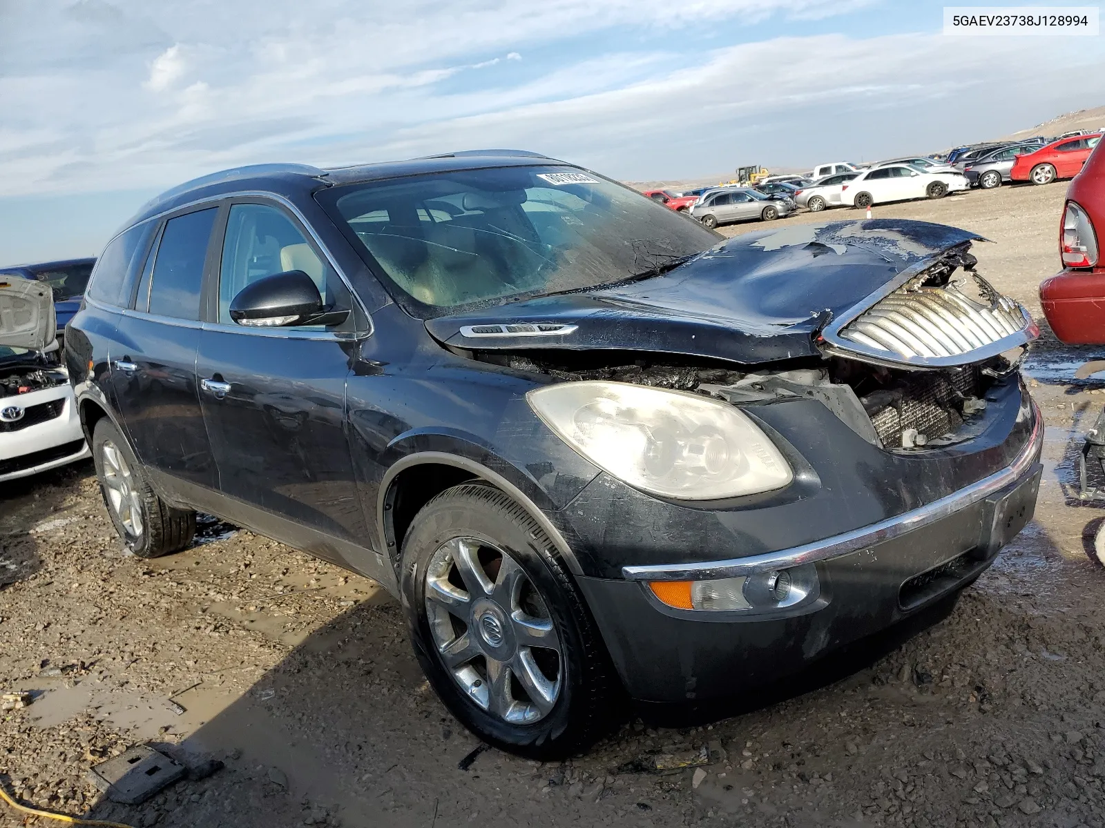 2008 Buick Enclave Cxl VIN: 5GAEV23738J128994 Lot: 80118233