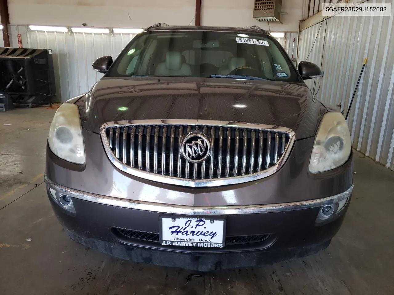 2009 Buick Enclave Cxl VIN: 5GAER23D29J152683 Lot: 61851753