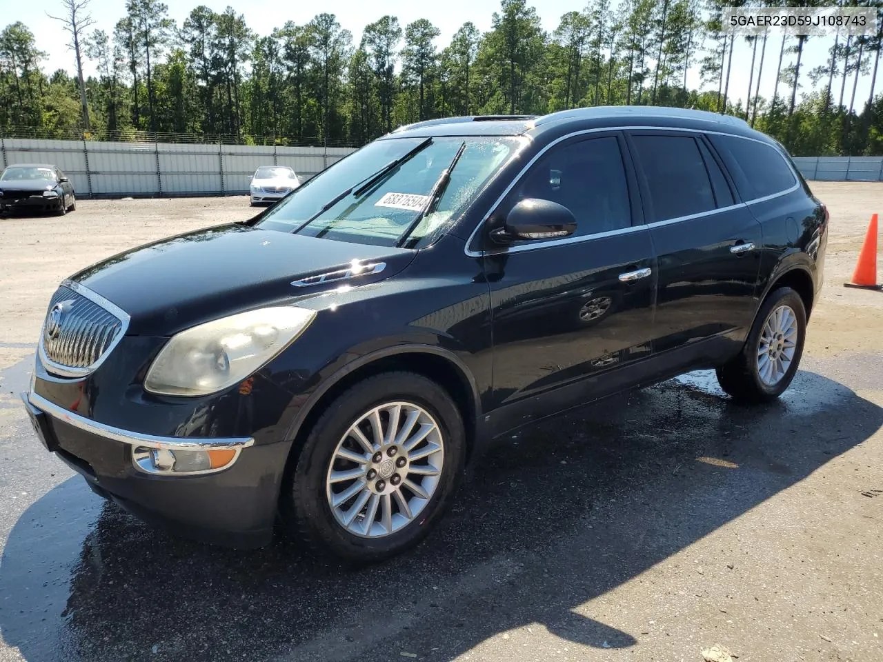 2009 Buick Enclave Cxl VIN: 5GAER23D59J108743 Lot: 68376504