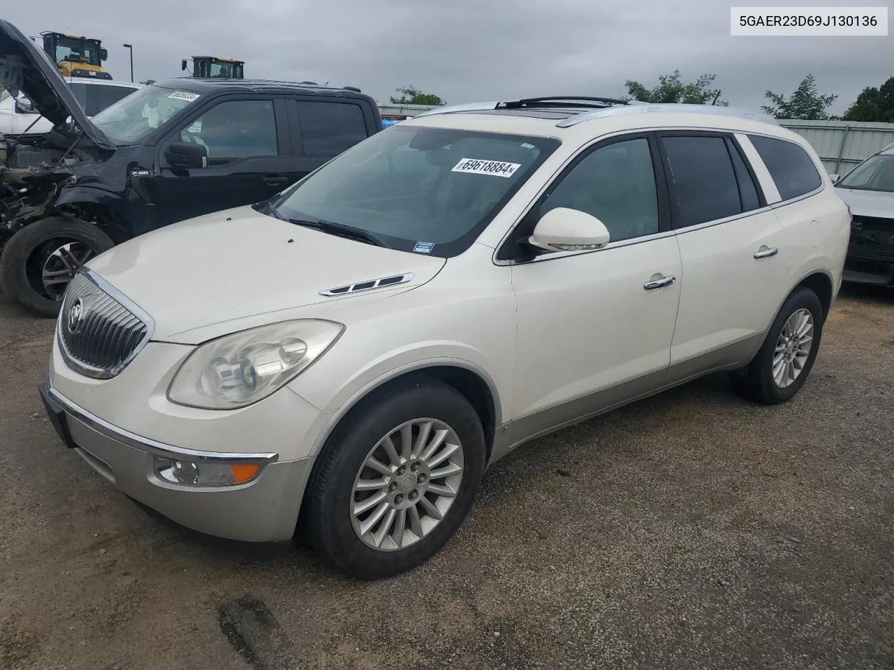 2009 Buick Enclave Cxl VIN: 5GAER23D69J130136 Lot: 69618884