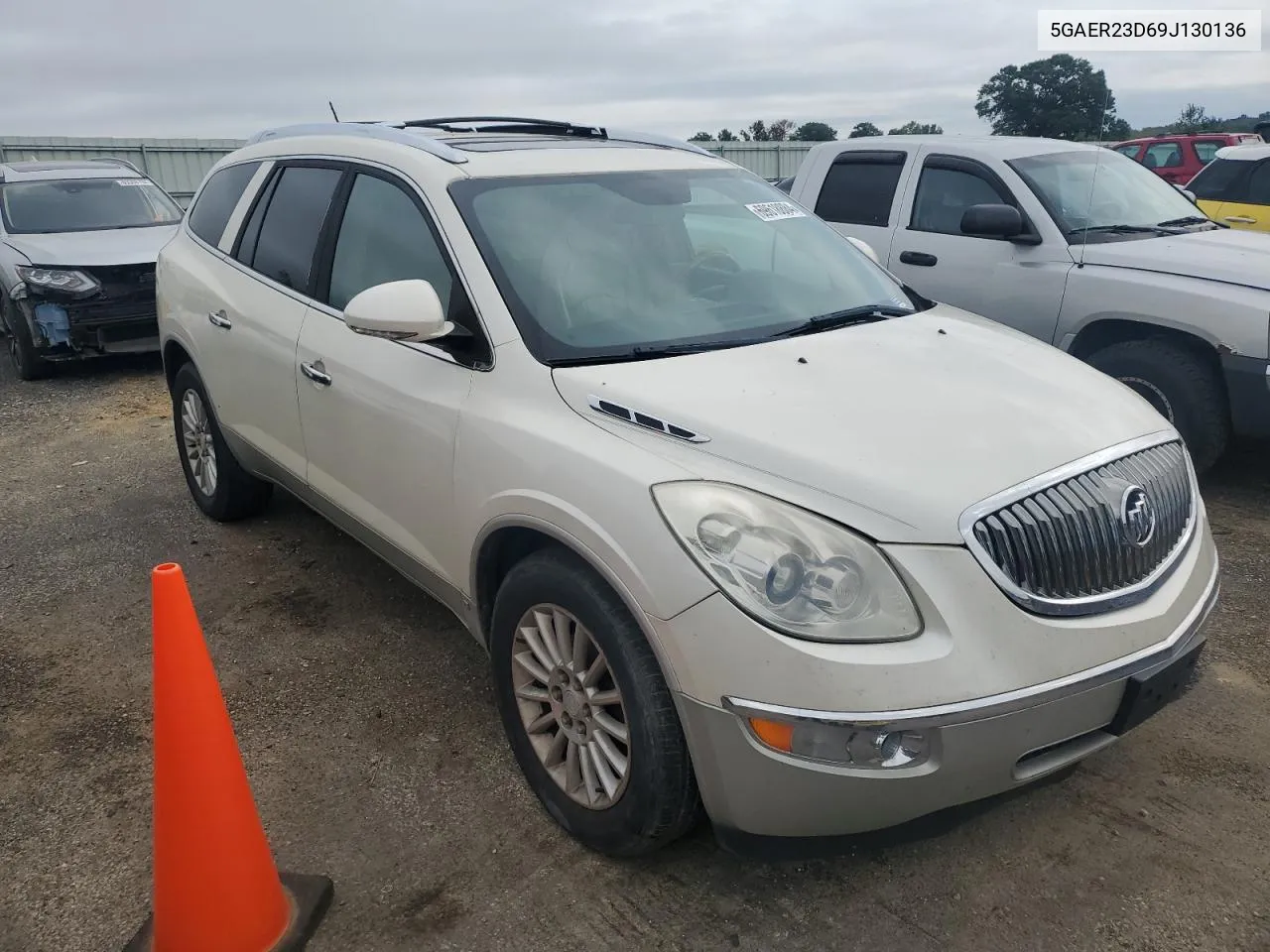 2009 Buick Enclave Cxl VIN: 5GAER23D69J130136 Lot: 69618884