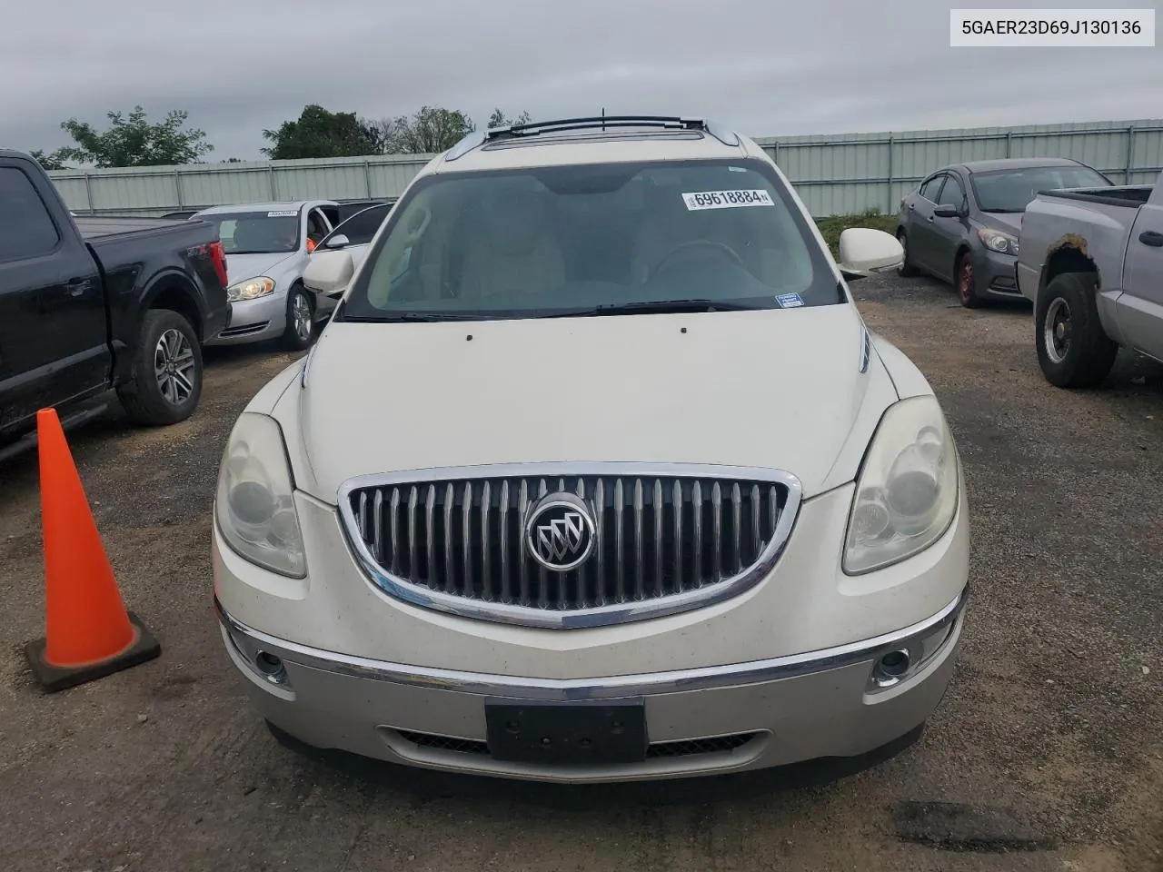 2009 Buick Enclave Cxl VIN: 5GAER23D69J130136 Lot: 69618884