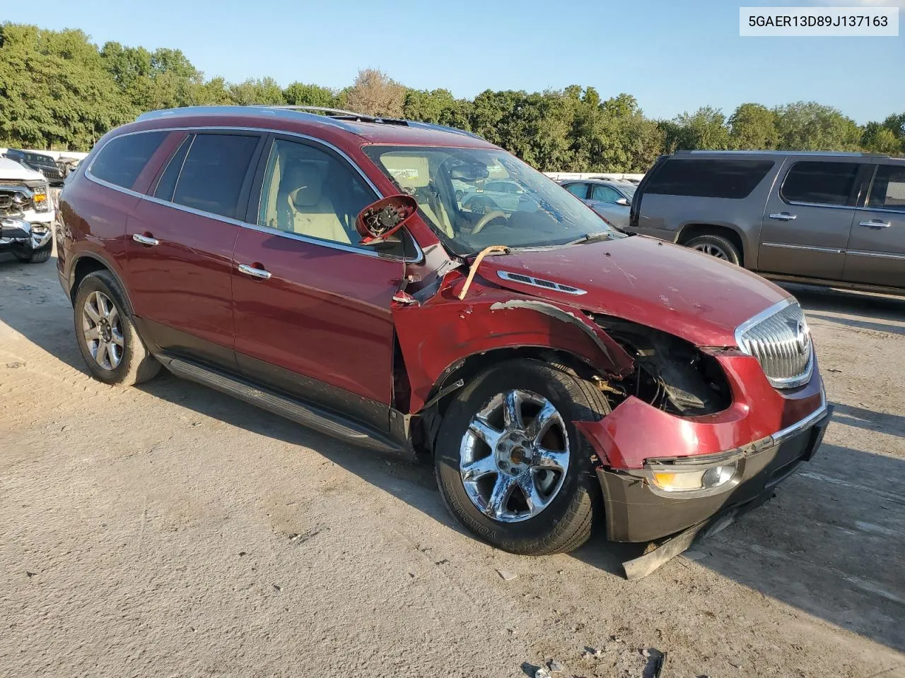 5GAER13D89J137163 2009 Buick Enclave Cx