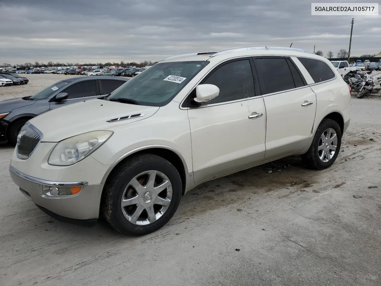 2010 Buick Enclave Cxl VIN: 5GALRCED2AJ105717 Lot: 42230514