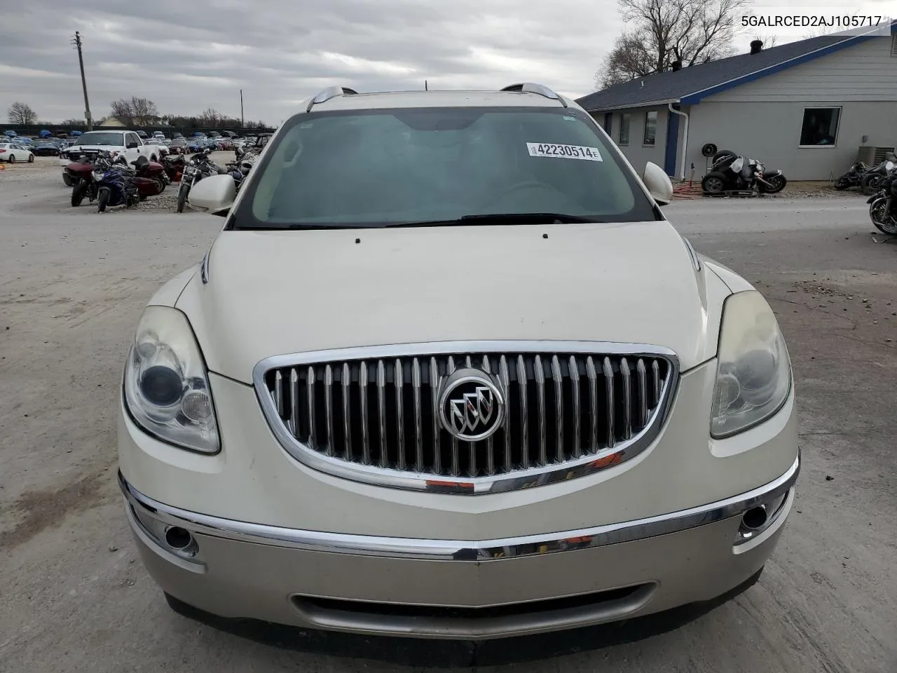 2010 Buick Enclave Cxl VIN: 5GALRCED2AJ105717 Lot: 42230514