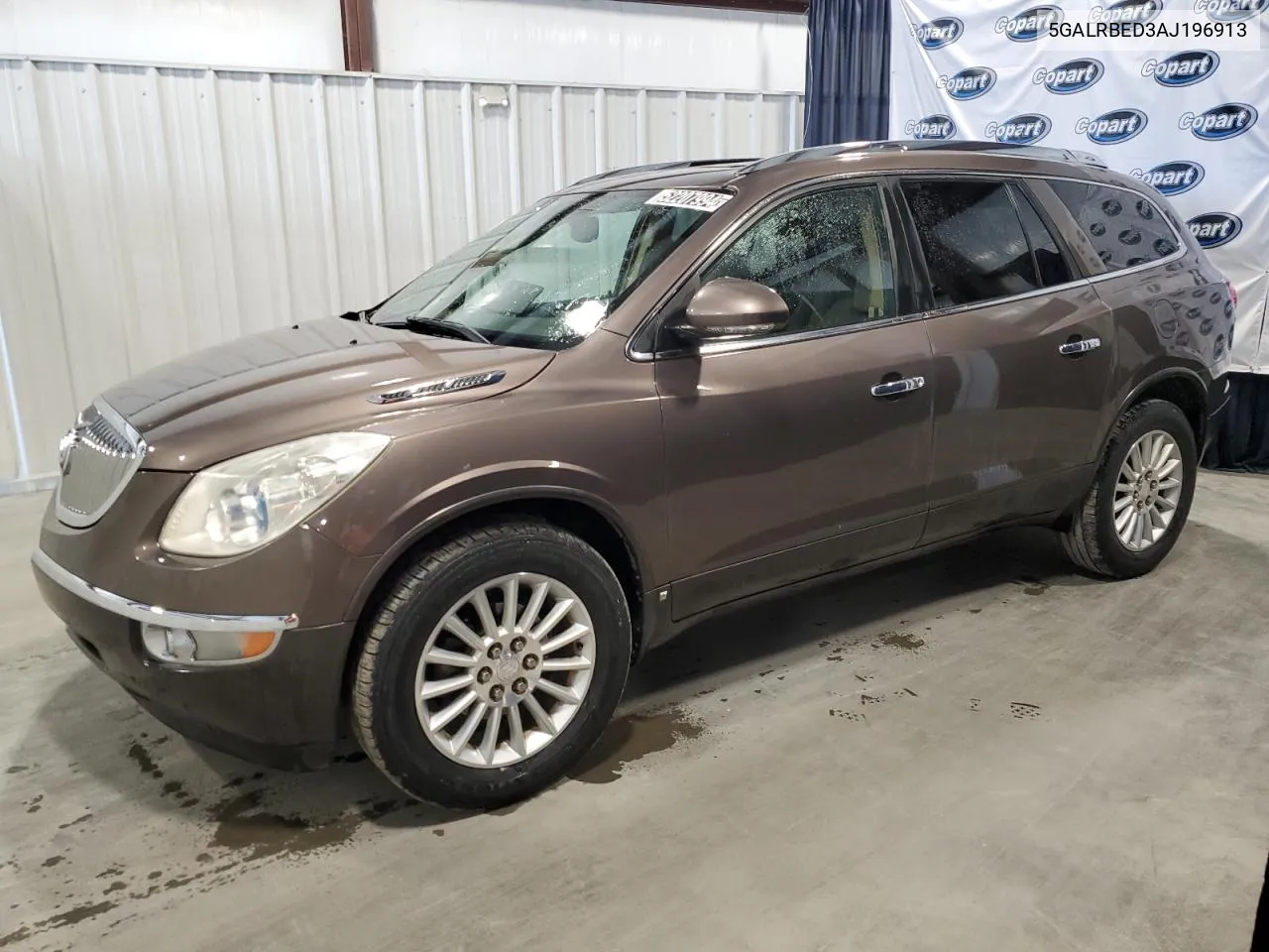 2010 Buick Enclave Cxl VIN: 5GALRBED3AJ196913 Lot: 52207994