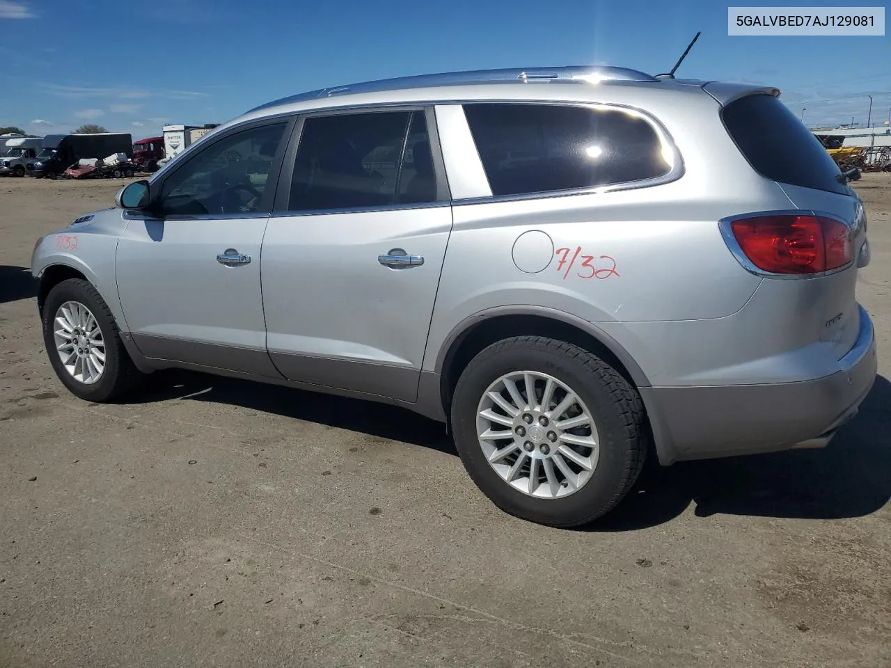 2010 Buick Enclave Cxl VIN: 5GALVBED7AJ129081 Lot: 54242324