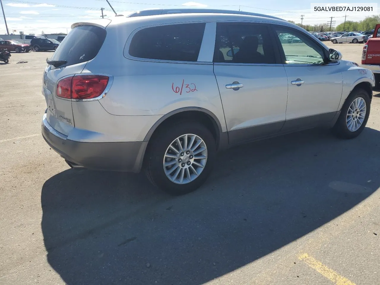 5GALVBED7AJ129081 2010 Buick Enclave Cxl