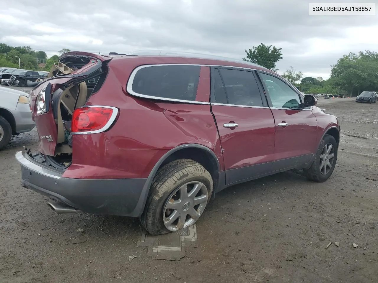 2010 Buick Enclave Cxl VIN: 5GALRBED5AJ158857 Lot: 55162444