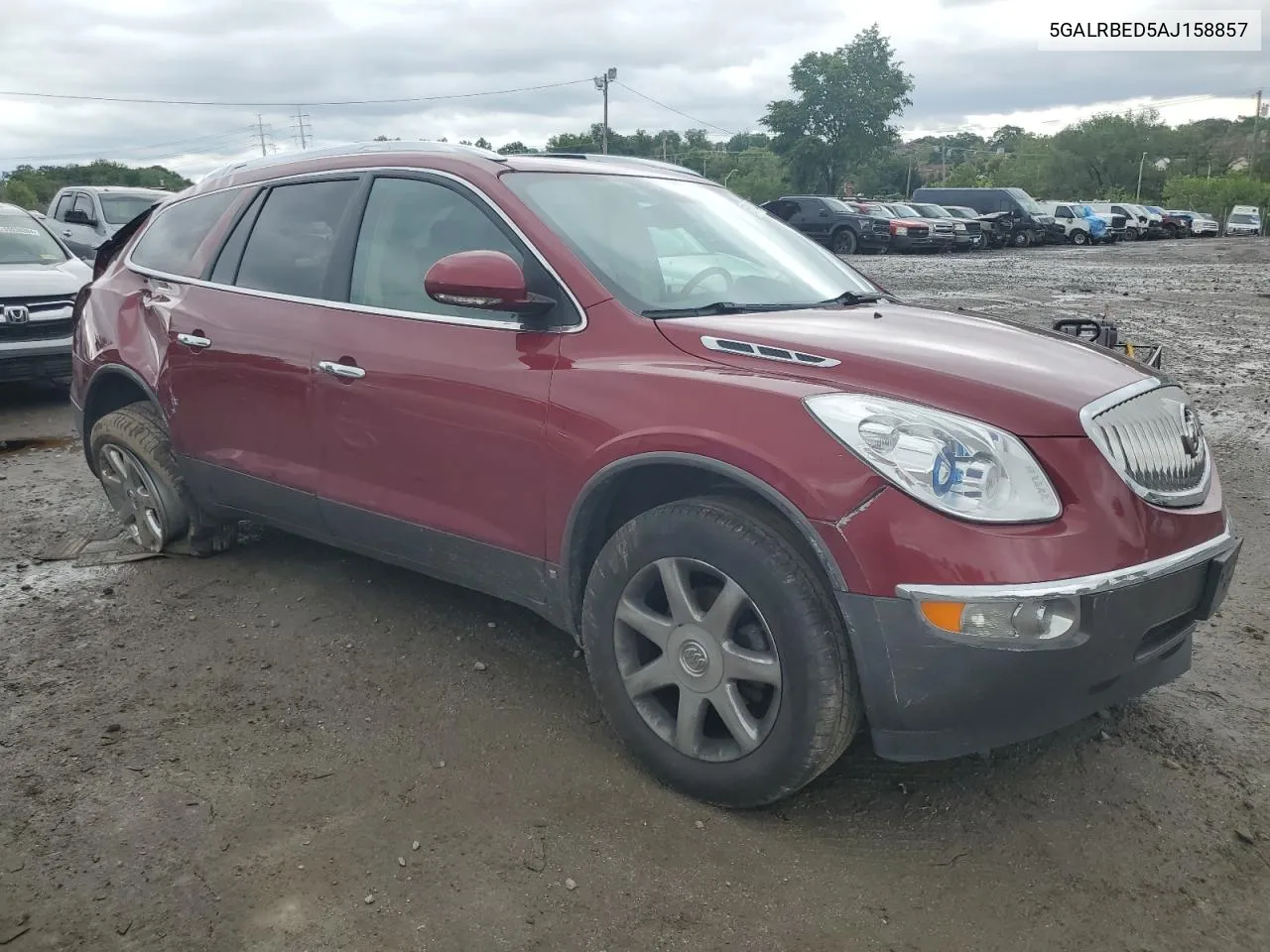 2010 Buick Enclave Cxl VIN: 5GALRBED5AJ158857 Lot: 55162444