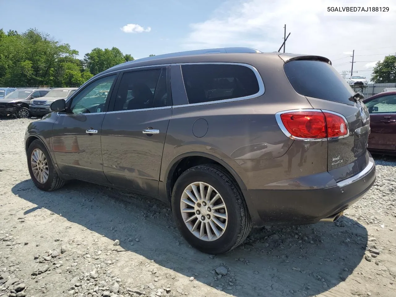 2010 Buick Enclave Cxl VIN: 5GALVBED7AJ188129 Lot: 56137194