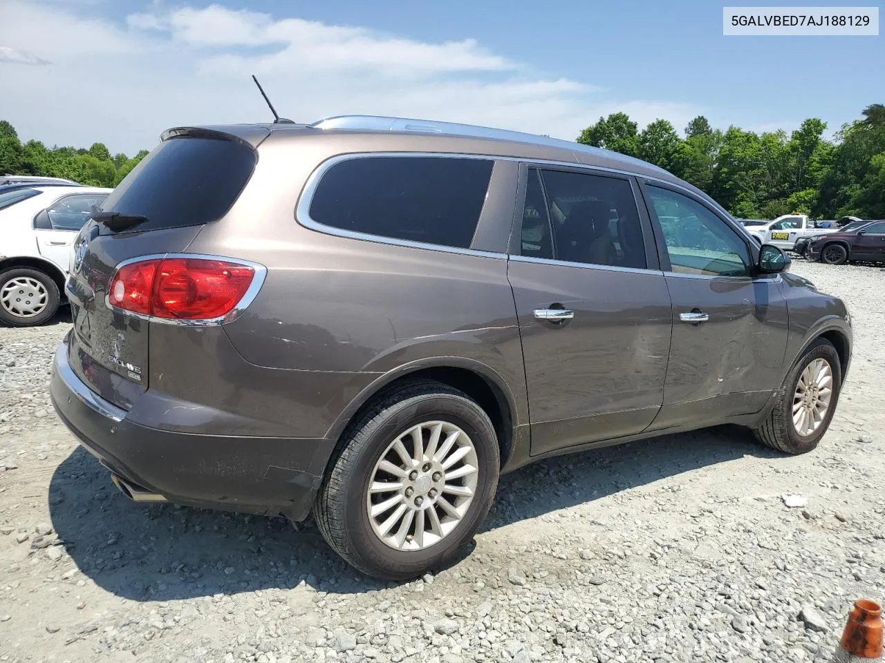 2010 Buick Enclave Cxl VIN: 5GALVBED7AJ188129 Lot: 56137194