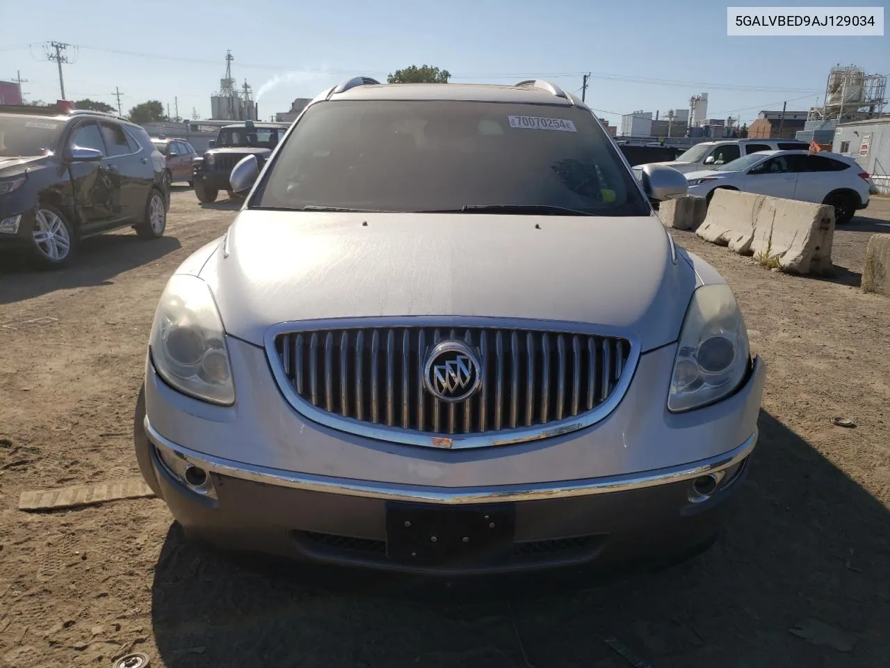 2010 Buick Enclave Cxl VIN: 5GALVBED9AJ129034 Lot: 70070254