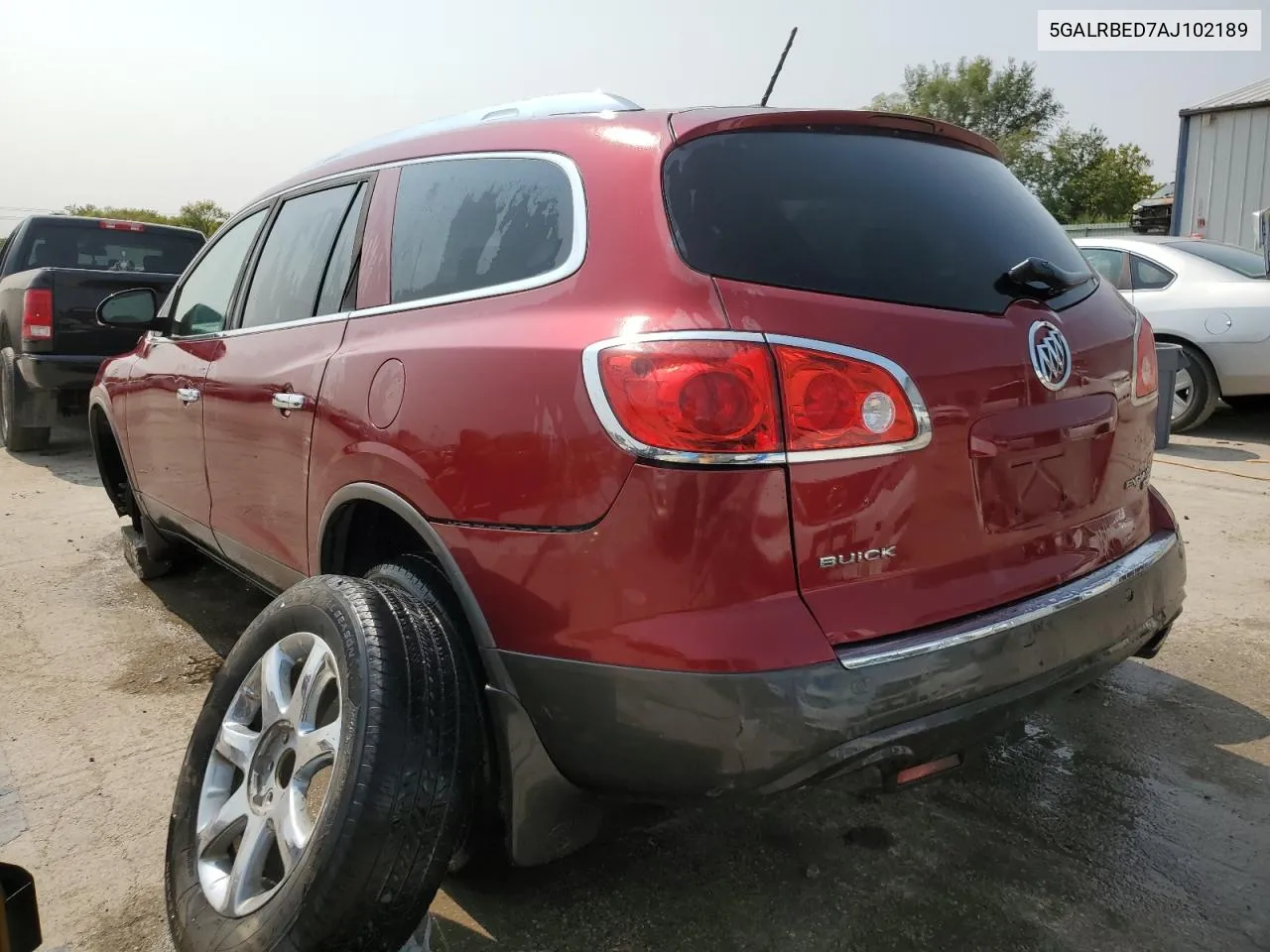 5GALRBED7AJ102189 2010 Buick Enclave Cxl