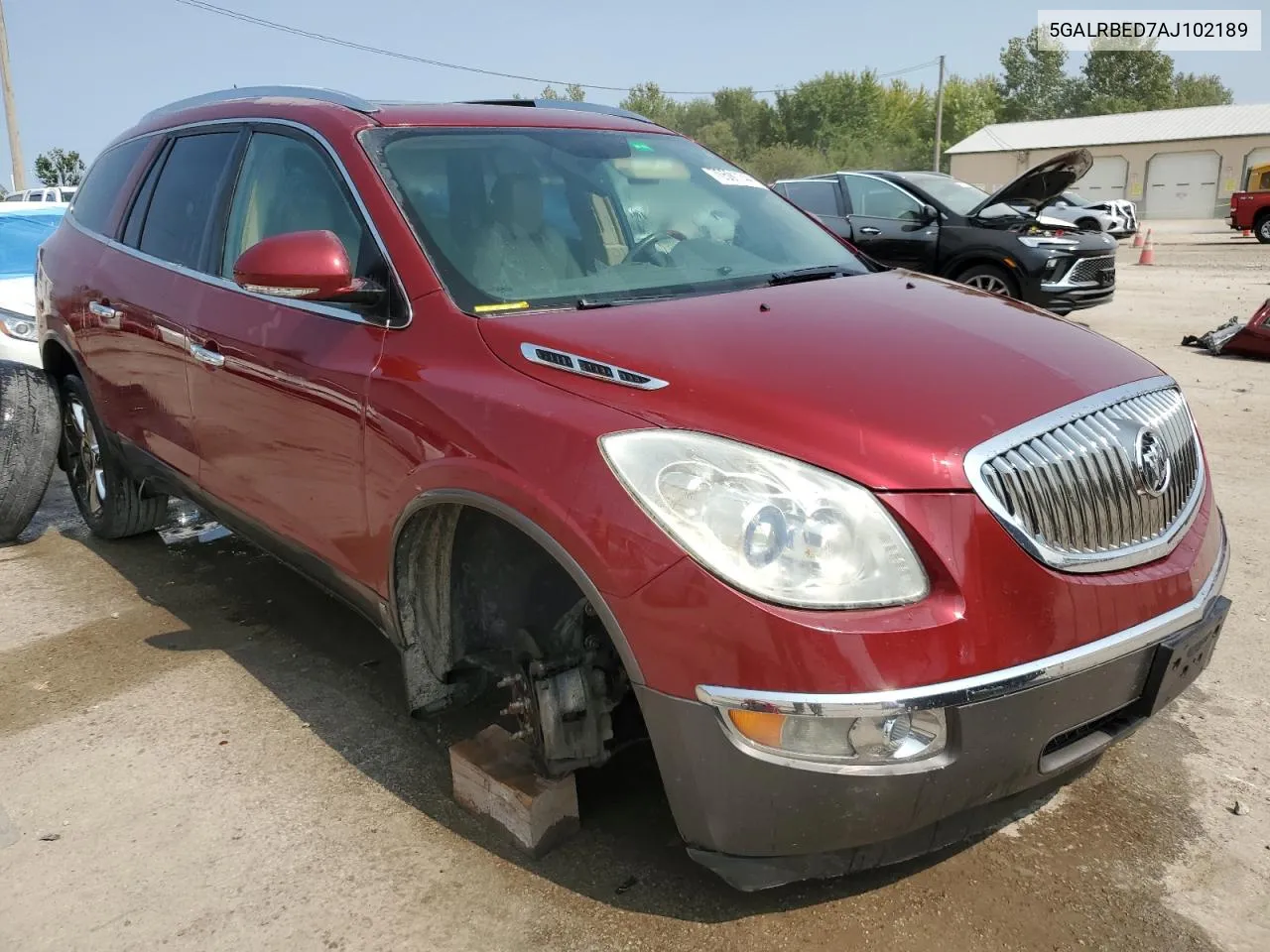 5GALRBED7AJ102189 2010 Buick Enclave Cxl