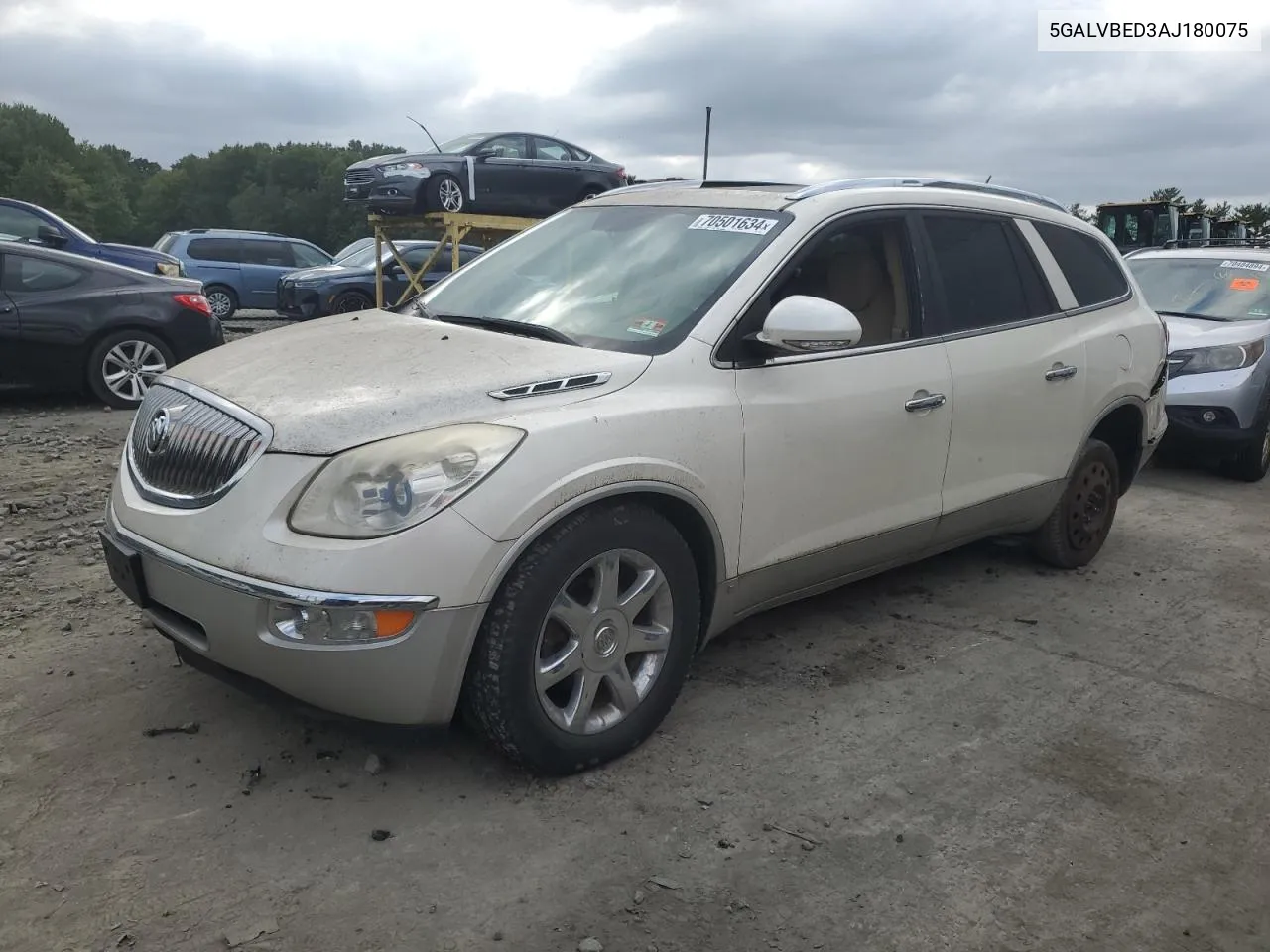 2010 Buick Enclave Cxl VIN: 5GALVBED3AJ180075 Lot: 70501634