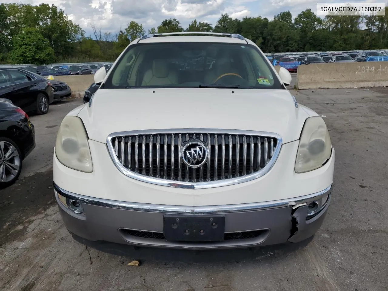 2010 Buick Enclave Cxl VIN: 5GALVCED7AJ160367 Lot: 70815104