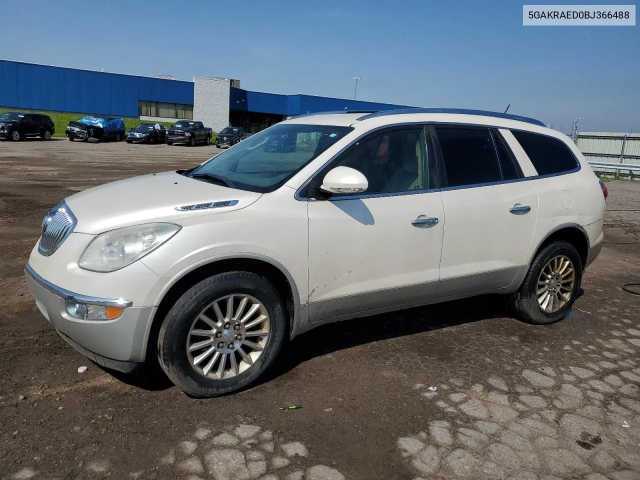 2011 Buick Enclave Cx VIN: 5GAKRAED0BJ366488 Lot: 55281664