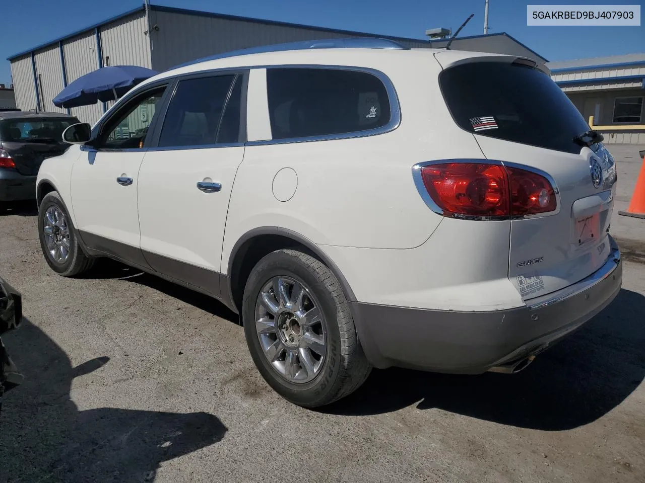 2011 Buick Enclave Cxl VIN: 5GAKRBED9BJ407903 Lot: 55491724