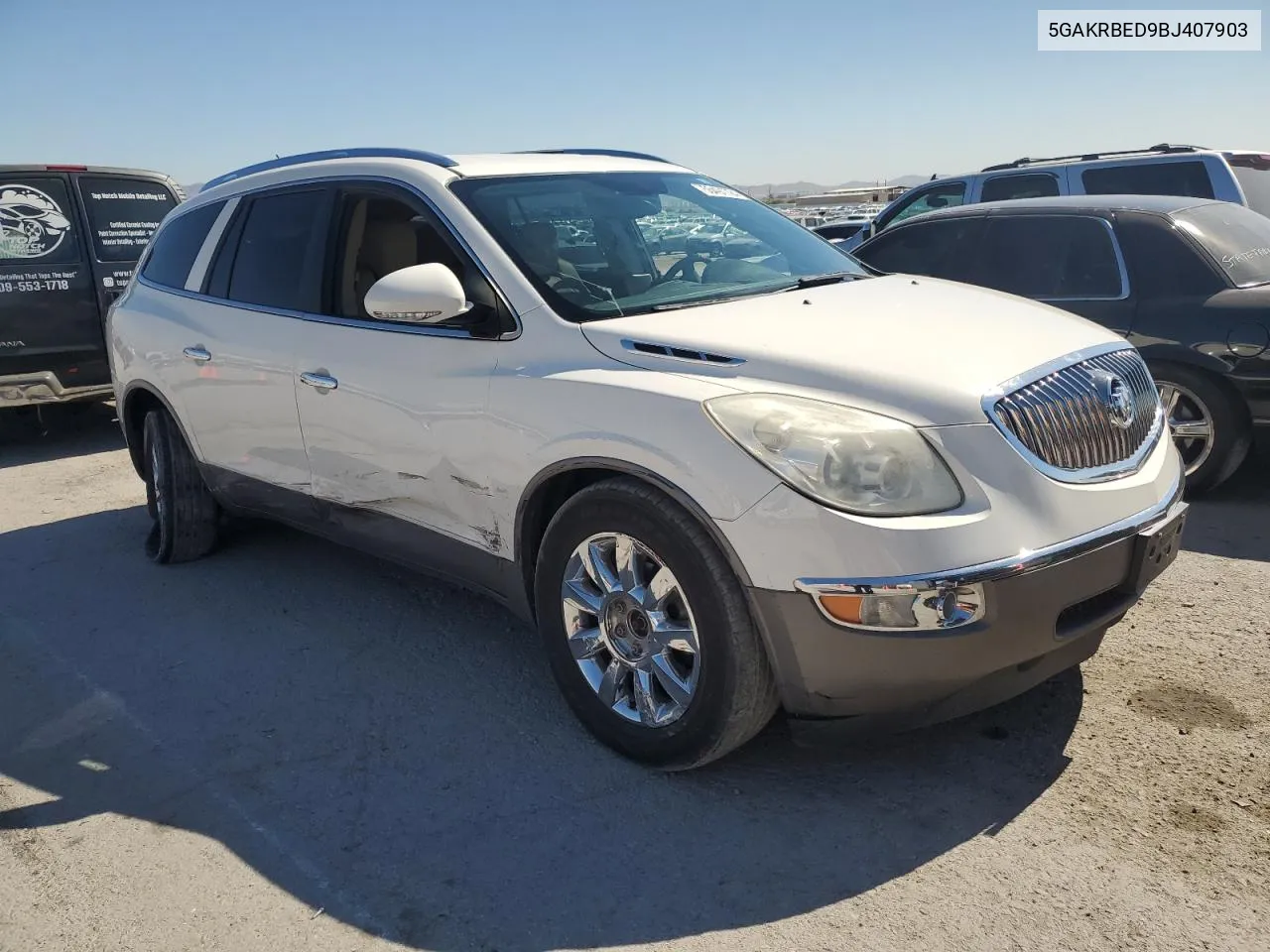 5GAKRBED9BJ407903 2011 Buick Enclave Cxl