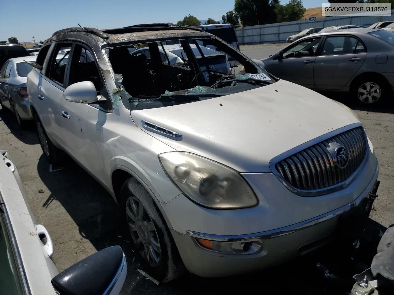 5GAKVCEDXBJ318570 2011 Buick Enclave Cxl