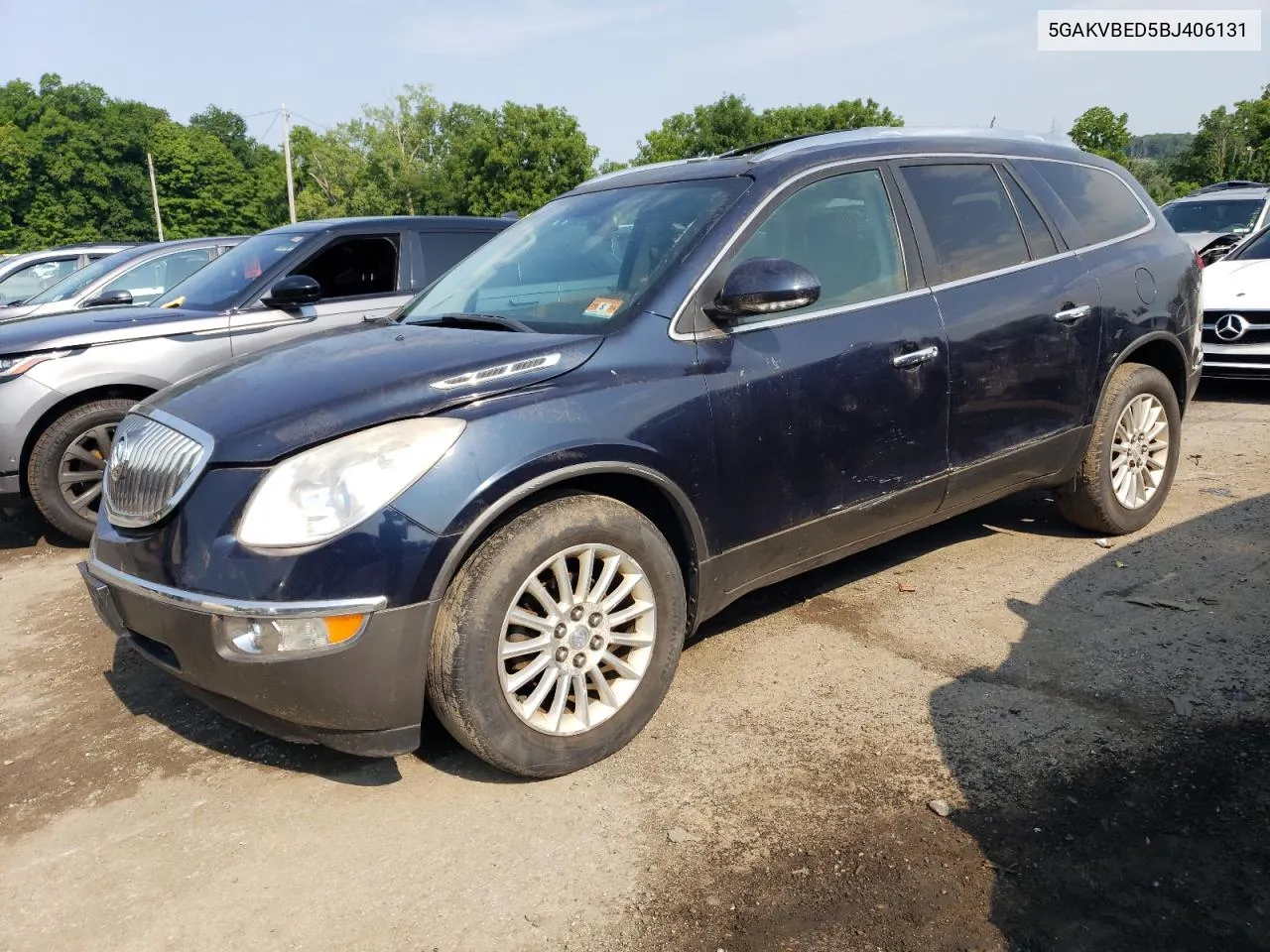 2011 Buick Enclave Cxl VIN: 5GAKVBED5BJ406131 Lot: 65320824