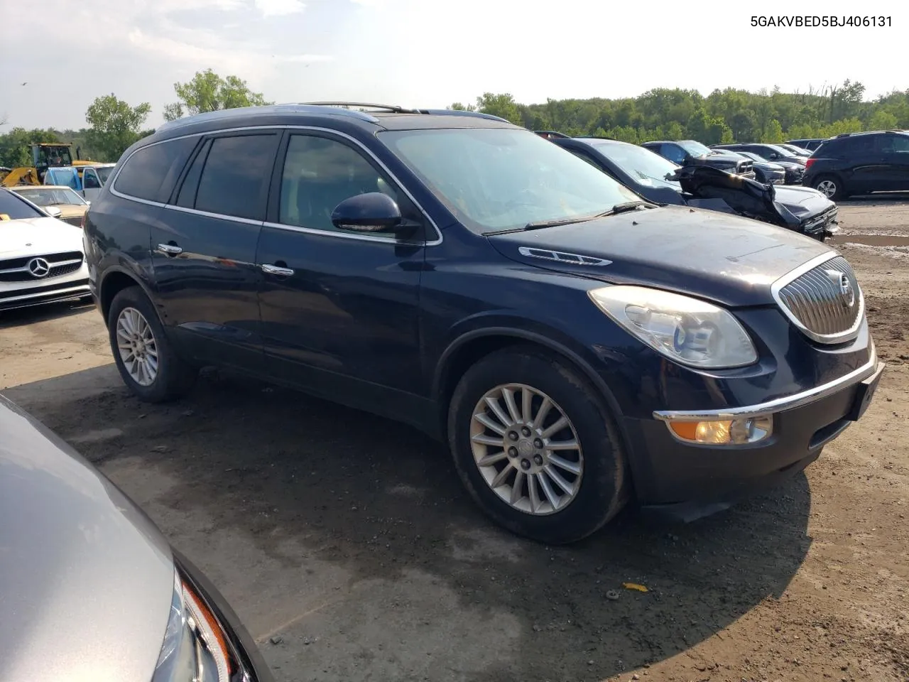 2011 Buick Enclave Cxl VIN: 5GAKVBED5BJ406131 Lot: 65320824