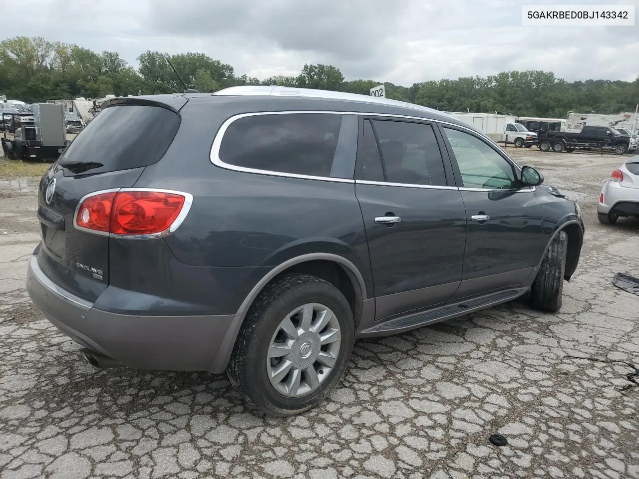 2011 Buick Enclave Cxl VIN: 5GAKRBED0BJ143342 Lot: 66630444