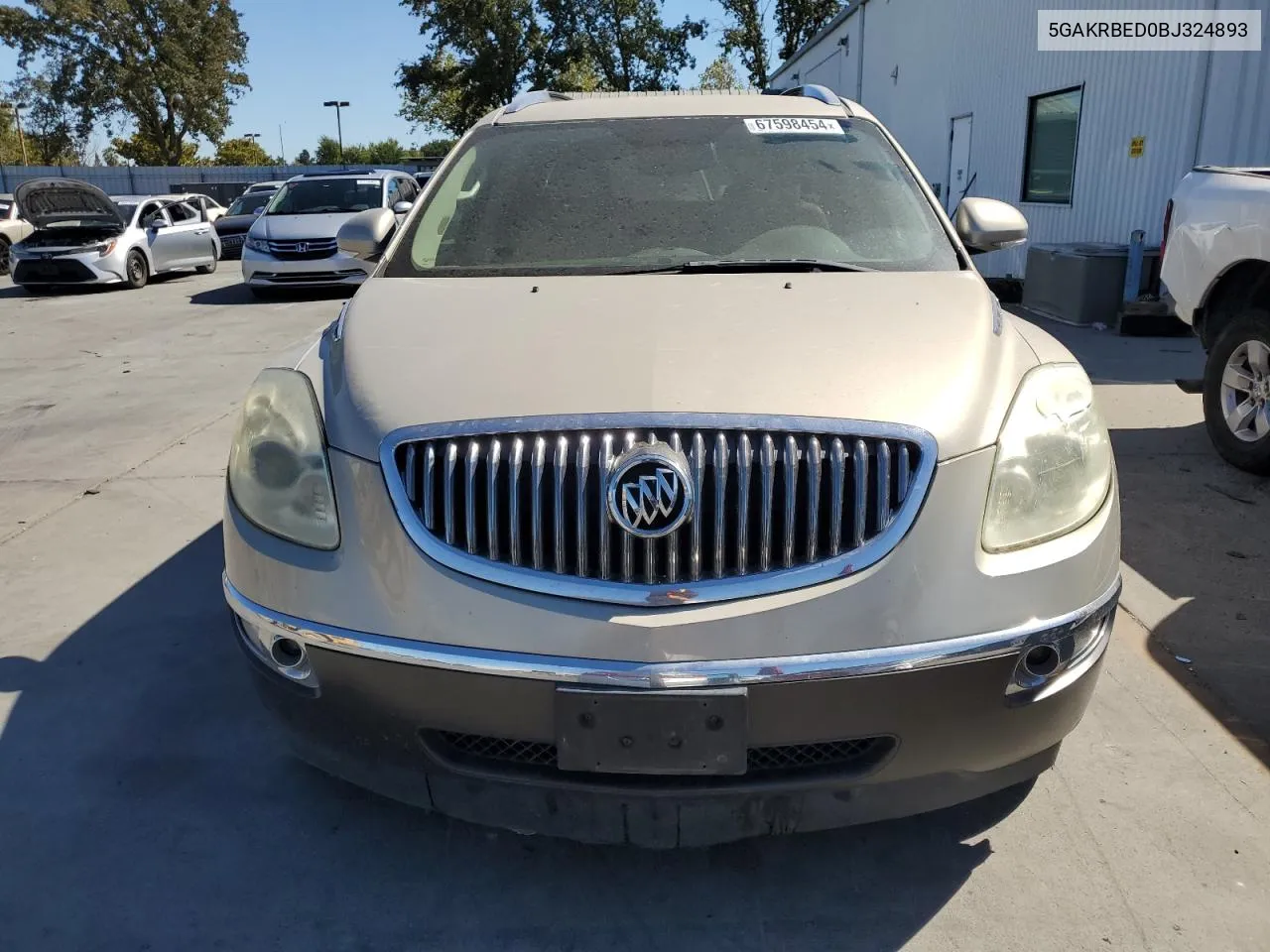 5GAKRBED0BJ324893 2011 Buick Enclave Cxl