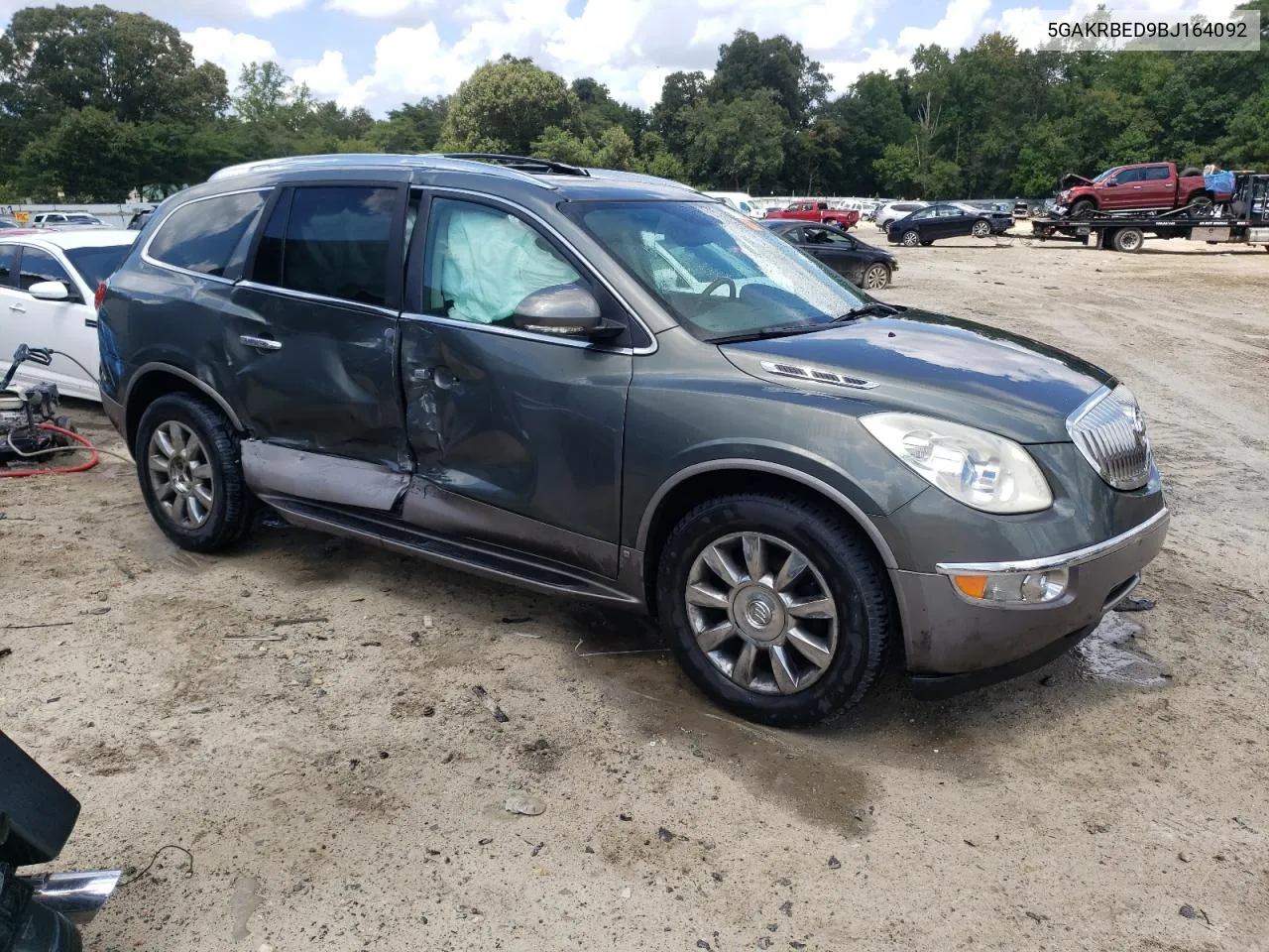 2011 Buick Enclave Cxl VIN: 5GAKRBED9BJ164092 Lot: 67902794