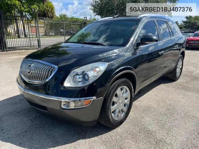 5GAKRBED1BJ407376 2011 Buick Enclave Cxl