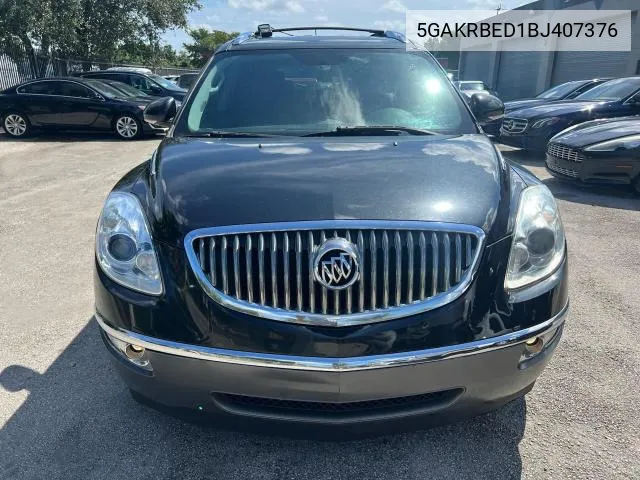 2011 Buick Enclave Cxl VIN: 5GAKRBED1BJ407376 Lot: 68955484