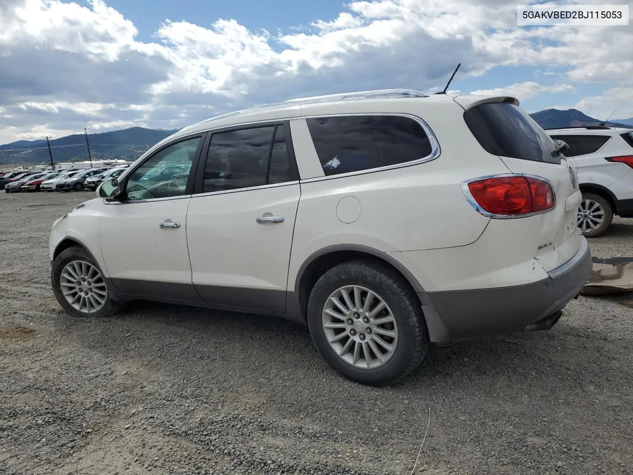 2011 Buick Enclave Cxl VIN: 5GAKVBED2BJ115053 Lot: 69137624