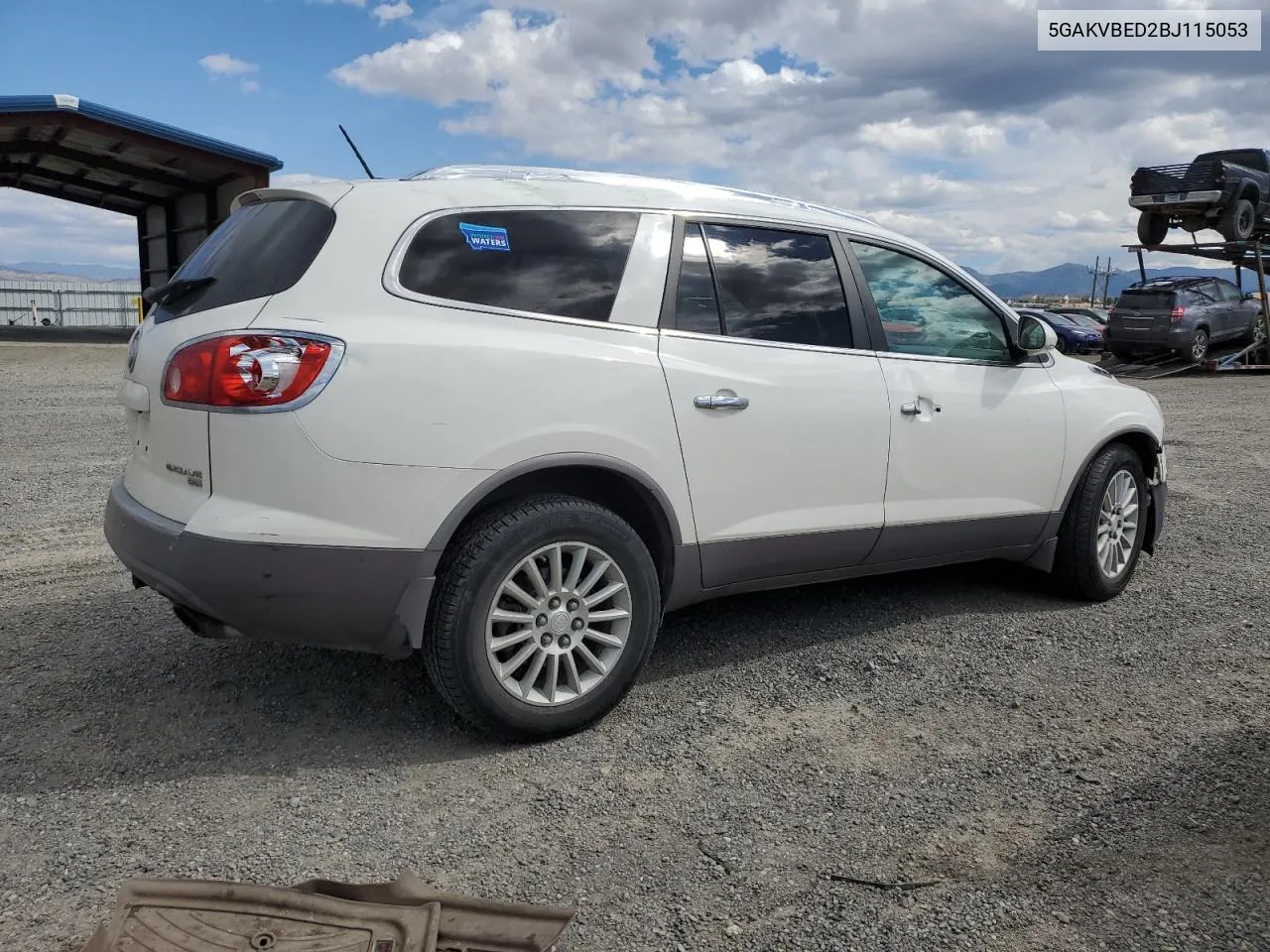 2011 Buick Enclave Cxl VIN: 5GAKVBED2BJ115053 Lot: 69137624