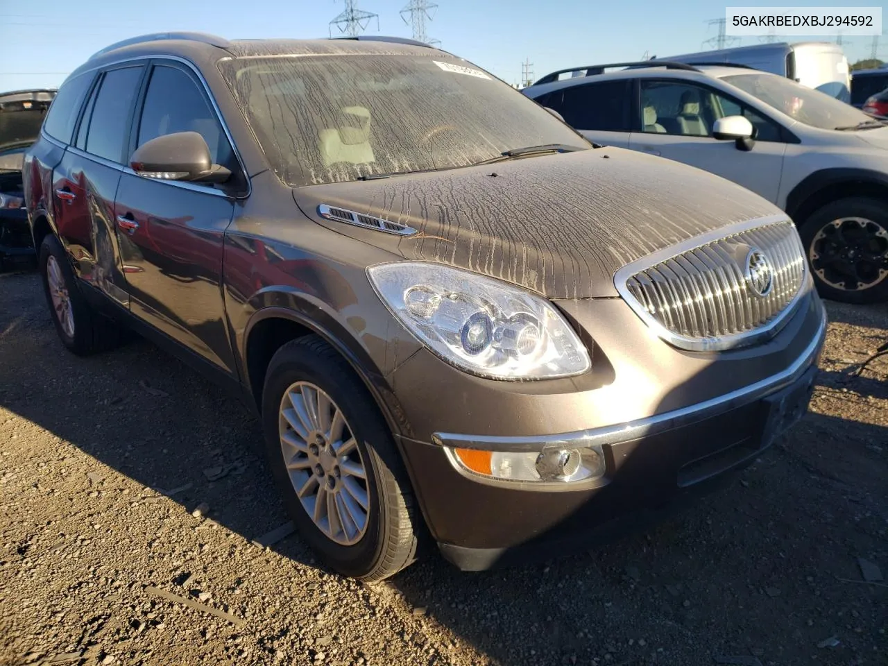 5GAKRBEDXBJ294592 2011 Buick Enclave Cxl