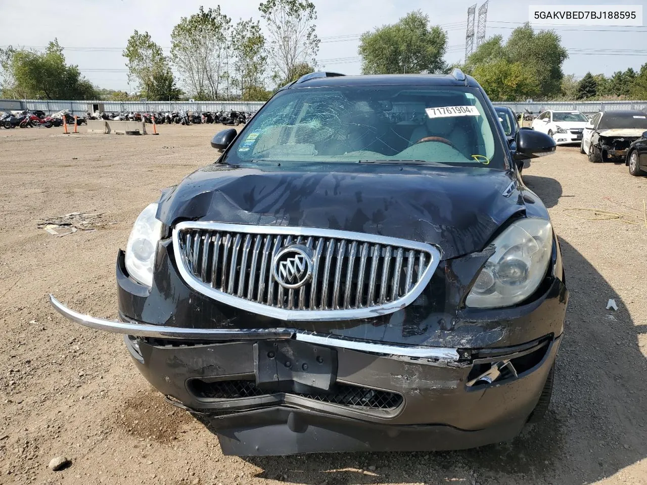 5GAKVBED7BJ188595 2011 Buick Enclave Cxl