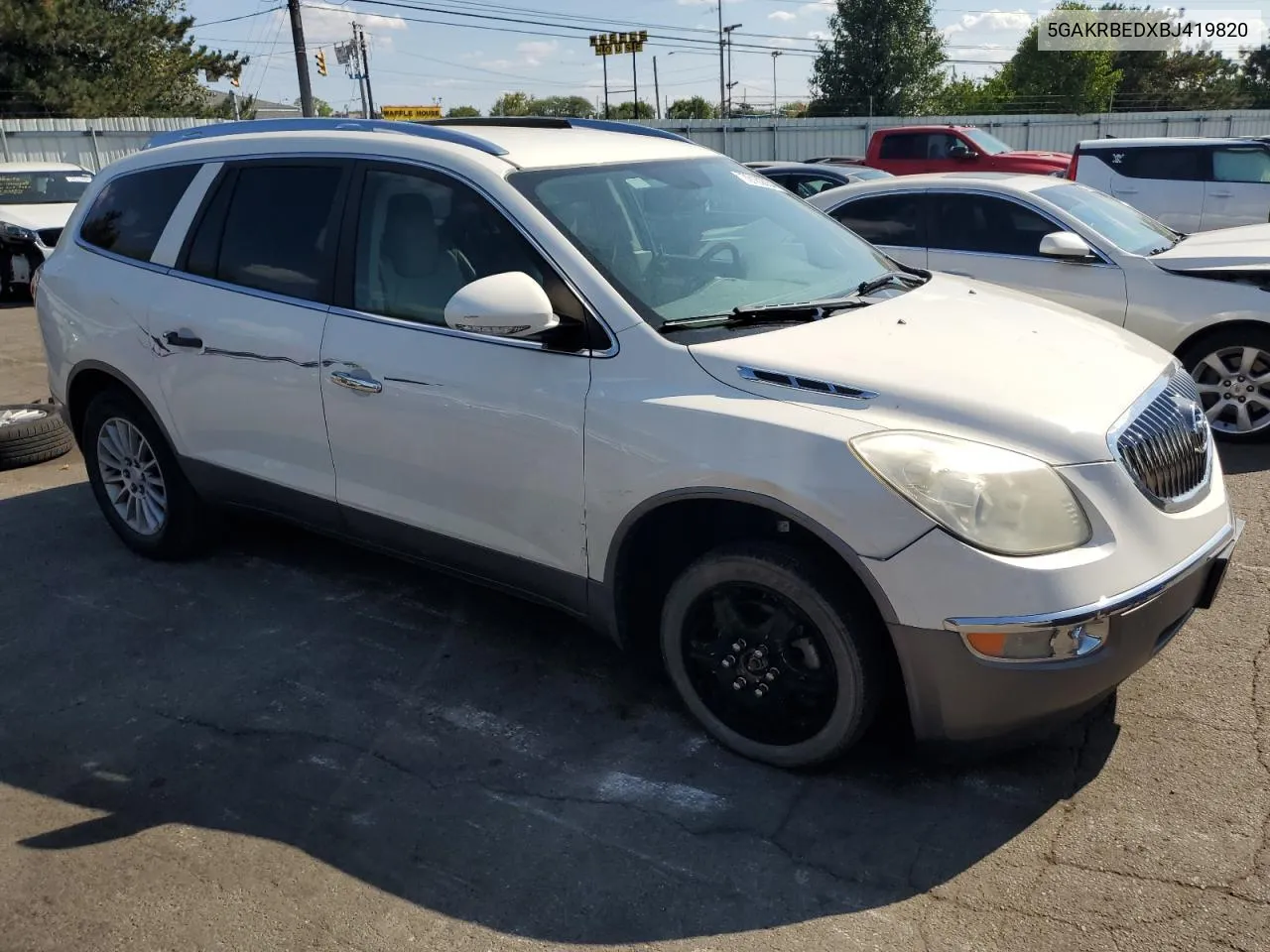 2011 Buick Enclave Cxl VIN: 5GAKRBEDXBJ419820 Lot: 72162234